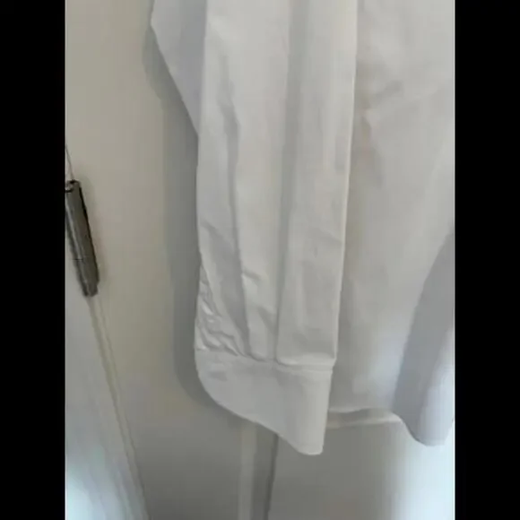 Proper Cloth - Men's Performance White Twill‎ Dress Shirt - Picture 3 of 6